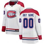 Camiseta Hockey Montreal Canadiens Segunda Personalizada Blanco