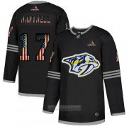 Camiseta Hockey Nashville Predators Hartnell 2020 USA Flag Negro