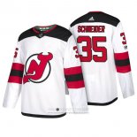 Camiseta Hockey New Jersey Devils 35 Cory Schneider 2018 Blanco