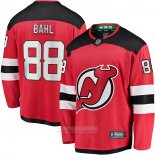 Camiseta Hockey New Jersey Devils Kevin Bahl Primera Breakaway Rojo