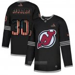 Camiseta Hockey New Jersey Devils Martin Brodeur 2020 USA Flag Negro