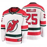 Camiseta Hockey New Jersey Devils Mirco Mueller Alterno Breakaway Blanco