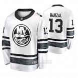 Camiseta Hockey New York Islanders Mathew Barzal 2019 All Star Blanco