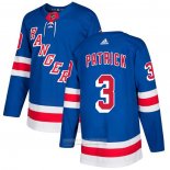 Camiseta Hockey New York Rangers 3 James Patrick Primera Autentico Azul