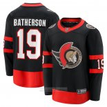 Camiseta Hockey Ottawa Senators Drake Batherson Primera Breakaway Negro