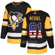 Camiseta Hockey Pittsburgh Penguins 81 Kessel Negro