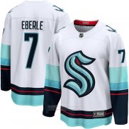 Camiseta Hockey Seattle Kraken Jordan Eberle Segunda Premier Breakaway Blanco