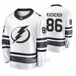 Camiseta Hockey Tampa Bay Lightning Nikita Kucherov 2019 All Star Blanco