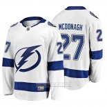 Camiseta Hockey Tampa Bay Lightning Ryan Mcdonagh 2019 Segunda Fanatics Breakaway Blanco