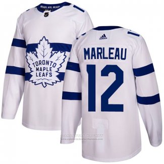 Camiseta Hockey Toronto Maple Leafs 12 Patrick Marleau Autentico 2018 Stadium Series Blanco