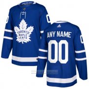 Camiseta Hockey Toronto Maple Leafs Primera Personalizada Azul