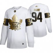 Camiseta Hockey Toronto Maple Leafs Tyson Barrie Golden Edition Limited Blanco