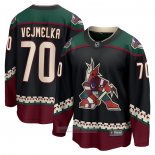 Camiseta Hockey Arizona Coyotes Karel Vejmelka Primera Breakaway Negro