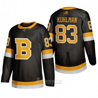 Camiseta Hockey Boston Bruins Karson Kuhlman Alterno 2019-20 Negro