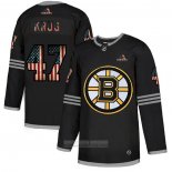 Camiseta Hockey Boston Bruins Krug 2020 USA Flag Negro