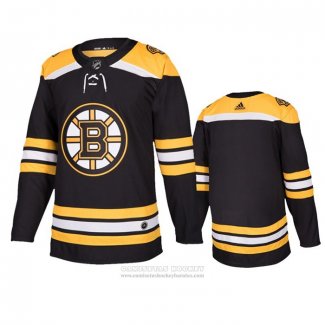 Camiseta Hockey Boston Bruins Primera Autentico Negro