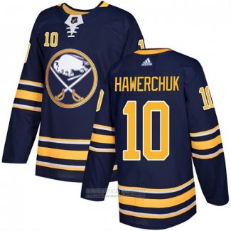 Camiseta Hockey Buffalo Sabres 10 Hawerchuk Tercera 2019 20 Azul