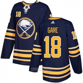 Camiseta Hockey Buffalo Sabres 18 Danny Gare Autentico Azul