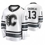 Camiseta Hockey Calgary Flames Johnny Gaudreau 2019 All Star Blanco