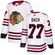 Camiseta Hockey Chicago Blackhawks 77 Kirby Dach Road Autentico Blanco