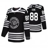 Camiseta Hockey Chicago Blackhawks Patrick Kane Winter Classic Negro