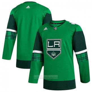 Camiseta Hockey Los Angeles Kings 2023 St. Patrick's Day Autentico Verde