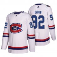 Camiseta Hockey Montreal Canadiens 92 Jonathan Drouin Blanco