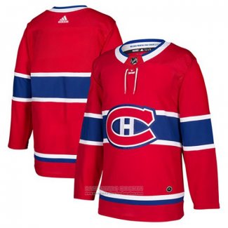 Camiseta Hockey Montreal Canadiens Blank Primera Autentico Rojo