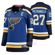 Camiseta Hockey Mujer St. Louis Blues Vladimir Tarasenko Retro Premier Azul