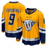 Camiseta Hockey Nashville Predators Filip Forsberg Special Edition Breakaway Amarillo