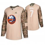 Camiseta Hockey New York Islanders Jordan Eberle Dia De Los Veteranos Camuflaje