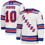 Camiseta Hockey New York Rangers Artemi Panarin Segunda Primegreen Autentico Blanco