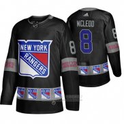 Camiseta Hockey New York Rangers Cody Mcleod Team Logo Fashion