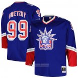 Camiseta Hockey New York Rangers Wayne Gretzky Mitchell & Ness Big & Tall Blue Line Azul