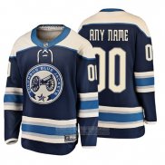 Camiseta Hockey Nino Columbus Blue Jackets Custom 2019 Alterno Fanatics Breakaway Azul