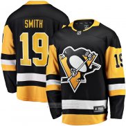 Camiseta Hockey Pittsburgh Penguins Reilly Smith Primera Breakaway Negro