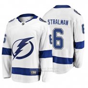 Camiseta Hockey Tampa Bay Lightning Anton Stralman 2019 Segunda Breakawaywhite