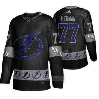 Camiseta Hockey Tampa Bay Lightning Victor Hedman Team Logo Fashion