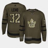 Camiseta Hockey Toronto Maple Leafs Josh Leivo Camuflaje Salute To Service