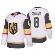 Camiseta Hockey Vegas Golden Knights Griffin Reinhart Segunda Autentico Jugador Blanco