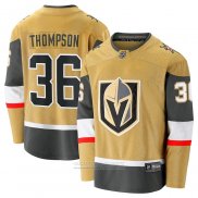 Camiseta Hockey Vegas Golden Knights Logan Thompson Primera Premier Breakaway Oro