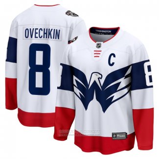 Camiseta Hockey Washington Capitals Alexander Ovechkin 2023 NHL Stadium Series Breakaway Blanco