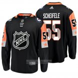 Camiseta Hockey Winnipeg Jets Mark Scheifele 2018 All Star Negro