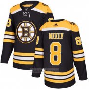 Camiseta Hockey Boston Bruins 8 Cam Neely Negro Primera Autentico Stitched