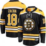 Camiseta Hockey Boston Bruins Pavel Zacha Primera Breakaway Negro