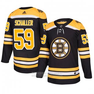 Camiseta Hockey Boston Bruins Tim Schaller Autentico Primera Negro