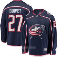 Camiseta Hockey Columbus Blue Jackets Adam Boqvist Primera Breakaway Azul