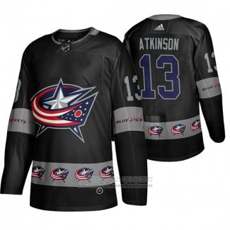 Camiseta Hockey Columbus Blue Jackets Cam Atkinson Team Logo Fashion