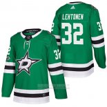 Camiseta Hockey Dallas Stars 32 Kari Lehtonen Autentico Primera 2018 Verde