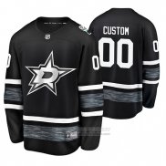 Camiseta Hockey Dallas Stars Personalizada 2019 All Star Negro